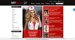 Desktop Screenshot of myerotic.pl